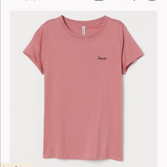 Jersey tshirt pink - Picture 1 of 2